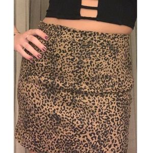 🐆 Leopard Mini Skirt 🐆